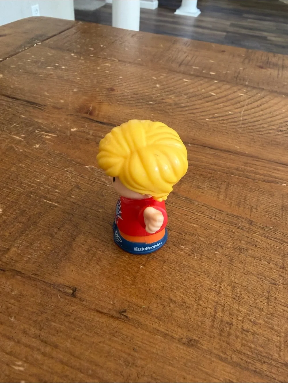 Fisher Price Little People Eddie fireworks shirt as is